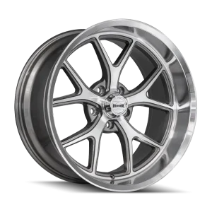 Ridler – 661 – Grey – 18″x8″ 0mm – All weather Wheels – 661-8865GGD